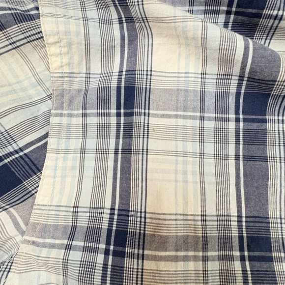Blue Mountain Men's L Button Down LS Plaid 98% Cotton SEE DESCRIPTION - Picture 11 of 16